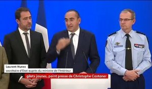 "Gilets jaunes" : le ministre de l'Intérieur Christophe Castaner dénonce un "durcissement des modalités" du mouvement