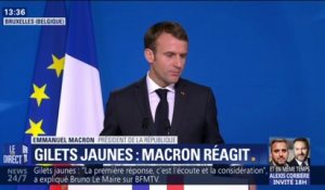 Emmanuel Macron affirme qu'il faut "redonner aux classes populaires et moyennes une capacité à construire le progrès"