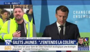 Jeremy Clément, gilet jaune réagit au discours du Président "vous avez oublié la réforme qui nous tient le plus à coeur, réformer le gouvernement"