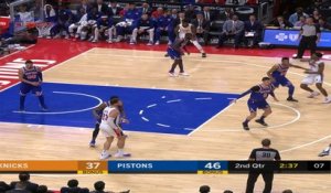 New York Knicks at Detroit Pistons Raw Recap