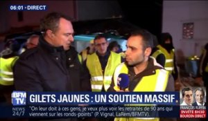 Gilets jaunes: la mobilisation continue près de Roanne
