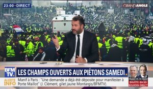 Les Champs-Élysées ouverts aux piétons samedi 1er décembre (3/4)