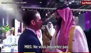 Face-à-face entre Emmanuel Macron et Mohammed Ben Salmane