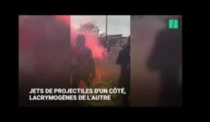 Les frictions entre gilets jaunes et forces de l'ordre sur les Champs-Élysées