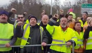LUNEVILLE Les gilets jaunes remontés contre le président Macron à Chaufontaine