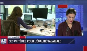 Les news RH: Des critères pour l’égalité salariale - 01/12