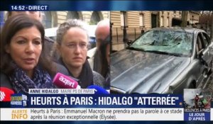 "Le mot indignation est faible." Anne Hidalgo se dit "atterrée" par les violences à Paris