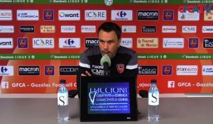 J17 - le point presse du coach Hervé Della Maggiore avant FC Sochaux-M. / Gazélec FC Ajaccio !