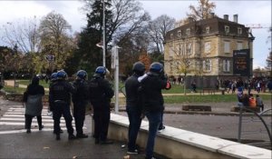 Manifestation de lycéens à Bourgoin-Jallieu