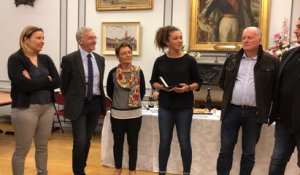 Rugby : Caroline Drouin reçoit la médaille de la Ville d’Auray