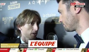 Modric «Un moment unique» - Foot - Ballon d'Or