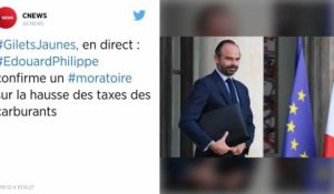 Gilets jaunes : « On doit apaiser la situation pour éviter qu'elle dégénère » dit Édouard Philippe