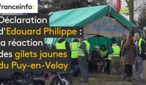 Déclaration d'Edouard Philippe : la réaction des gilets jaunes du Puy-en-Velay