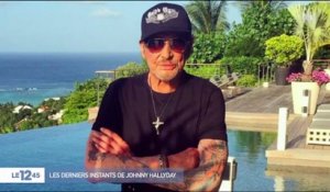 Les derniers instants de Johnny Hallyday