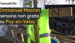 Emmanuel Macron persona non grata au Puy-en-Velay