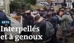 Images choquantes de lycéens interpellés par la police à Mantes-la-Jolie