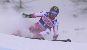 Val d'Isère - Géant Hommes :  Marcel Hirscher en tête après la 1re manche
