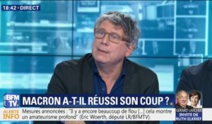 Le député LFI Eric Coquerel estime que les mesures annoncées par Emmanuel Macron sont "une entourloupe"