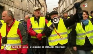 Emmanuel Macron : annulation de la hausse de la CSG pour certains retraités