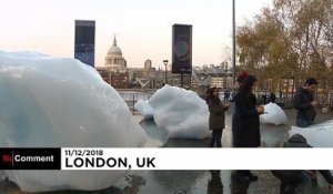 Londres : "Ice Watch", l'éphémère installation écologique d'Olafur Eliasson