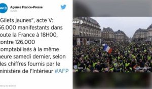 Gilets jaunes : 66 000 manifestants en France, 168 interpellations à Paris