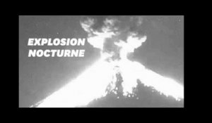 L'éruption spectaculaire du Popocatépetl au Mexique