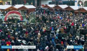 Hommage émouvant aux victimes de l'attentat de Strasbourg