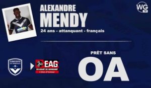 Alexandre Mendy prêté à Guingamp I Officiel Girondins