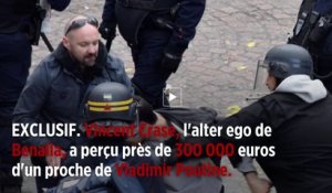 Vincent Crase, l'alter ego de Benalla, a perçu près de 300 000 euros d'un proche de Vladimir Poutine