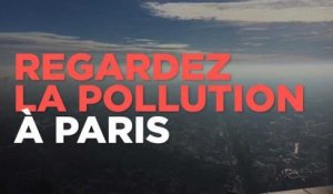 Regardez le pic de pollution à Paris depuis la tour Montparnasse