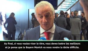 8es - Rush : "Le Bayern va nous rendre la tâche difficile"