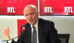 "L'ISF avait un mérite, il assurait le consentement à l'impôt", estime Moscovici sur RTL