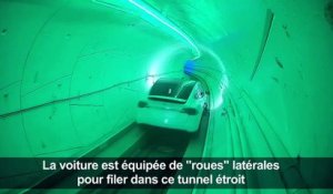 Pour éviter les bouchons, Musk creuse des tunnels sous terre