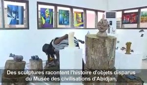 Abidjan: des sculptures parlantes pour une "collection fantôme"