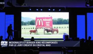 McDonald's et Burger King récompensés par le jury créatif du Cristal MAD - 22/12