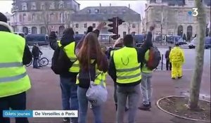 "Gilets jaunes" : de Versailles à Paris