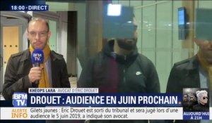 Gilets jaunes : Éric Drouet "est assez serein et confiant", affirme son avocat