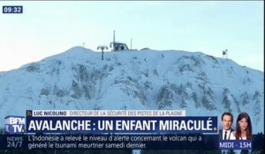 Un enfant miraculé à La Plagne après avoir été enfoui pendant une heure sous une avalanche