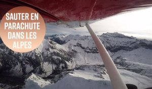 Défi Insta : le saut dans les Alpes suisses