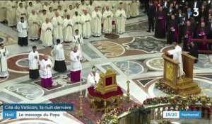 Vatican : le message du pape François pour Noël