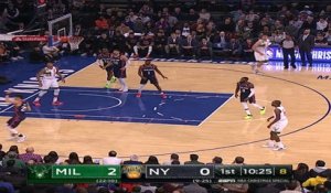 Milwaukee Bucks at New York Knicks Raw Recap