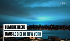 A New York, une lumière bleue fait croire à l'arrivée des extraterrestres
