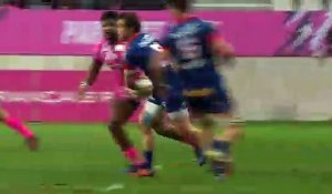 TOP 14 - Essai Lilian SASERAS (FCG) - Paris - Grenoble - J13 - Saison 2018/2019