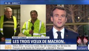 Gilet jaune à Montargis, Jérémy Clément veut "que le Président entende les vœux" des manifestants