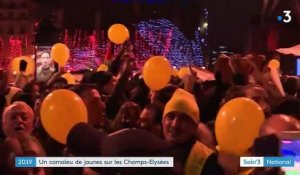 Réveillon de la Saint-Sylvestre : 200 "gilets jaunes" présents sur les Champs-Élysées