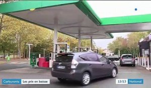Carburants : les prix continuent de baisser