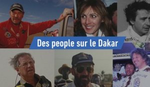 Les people du Dakar - Auto - Dakar 2019 - Rétro
