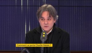 Charlie Hebdo dépense chaque année "1,5 million d'euros" pour assurer sa sécurité, "ce n'est pas viable à terme", estime Riss