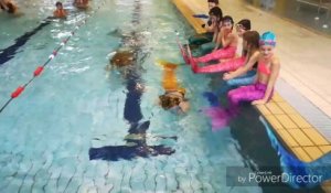 Mouscron : une initiation pour devenir une sirène à la piscine