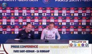 Replay : Conférence de presse de Thomas Tuchel avant Paris Saint-Germain-EA Guingamp